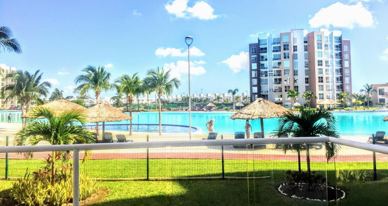Escape Al Caribe Con Una Vista Impresionante En Pilarita'S Dream Lagoons Cancún Exterior foto