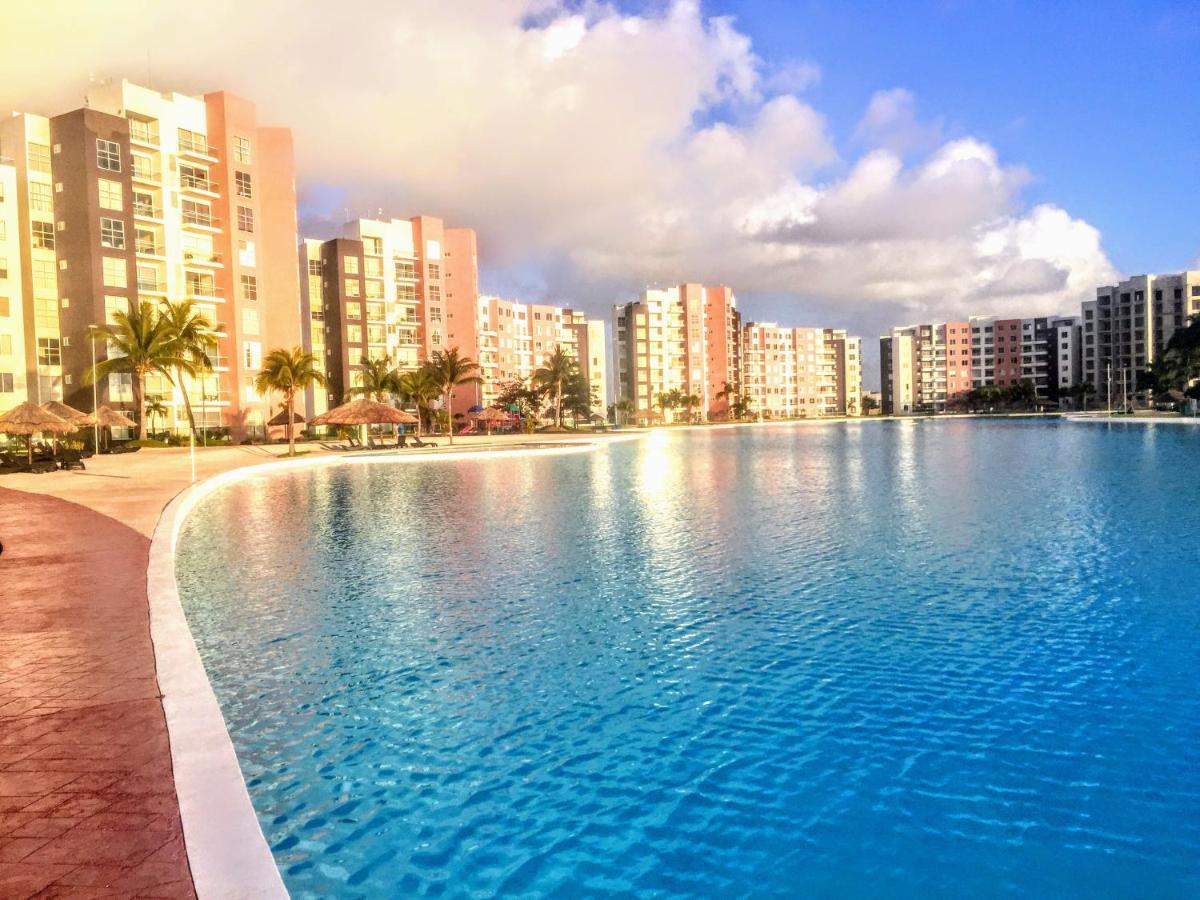 Escape Al Caribe Con Una Vista Impresionante En Pilarita'S Dream Lagoons Cancún Exterior foto